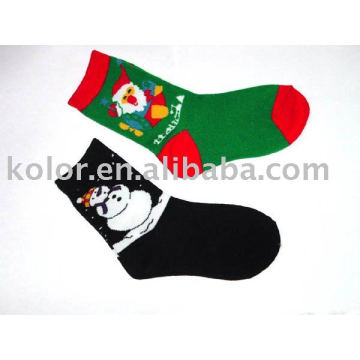 Calcetines de algodón de Navidad